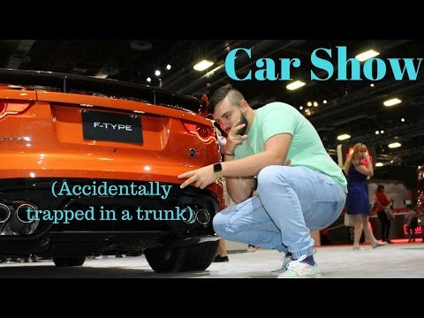 Miami Car Show (accidentally trapped in a trunk)