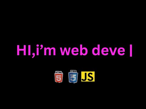 Auto Typing Text Animation Using Html Css Javascript Html Css Javascript Projects