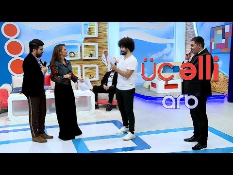 Ceyhun və Sevda canlı efirdə elə mahnı oxudular ki... - Üçəlli