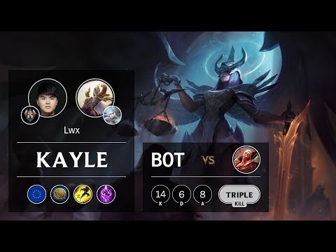 Kayle Bot vs Vladimir - EUW Challenger Patch 9.21