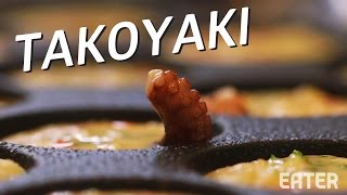 Making Japanese Octopus Balls at New York’s Otafuku by Eater