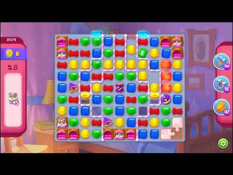 Homescapes Level 8474 - NO BOOSTERS 🏠 | SKILLGAMING ✔️