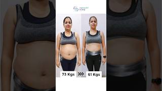12 kg weight loss and belly Fatloss after 2 C-section deliveries