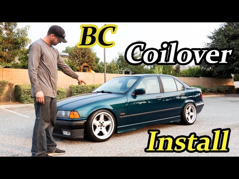 BC COILOVERS - easy install | Boston Green | E36