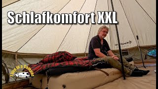 KingCamp Campingbett & Luxus-Isomatte im Test – So bequem war Camping noch nie!