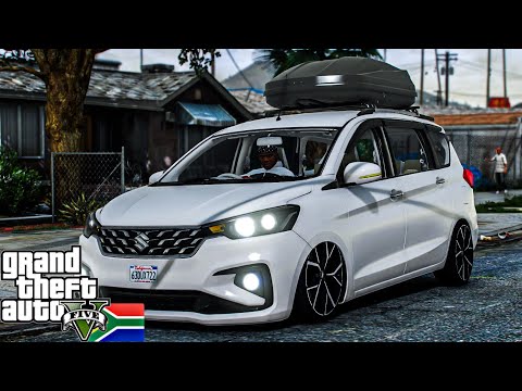 Uber Jobs With Stance Ertiga 🚗💸 | Rags To Riches | GTA Mzansi Life | Ep.11
