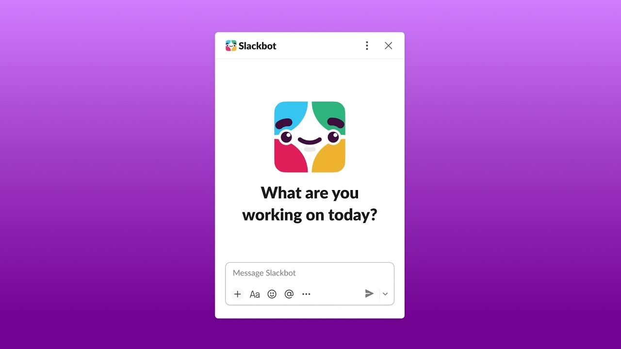 Slackbot isn't just AI. It's a teammate.