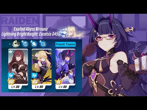EX Abyss Nirvana - Lightning Up BKE D455 (785 Points) GD/PV/HoT [Honkai Impact 3rd SEA]