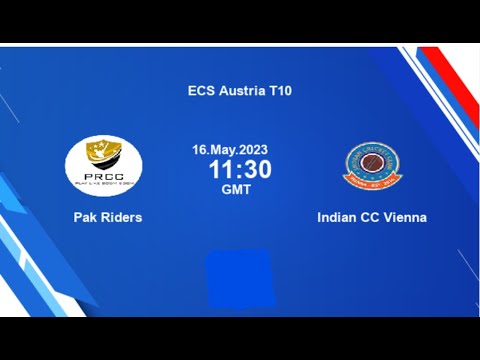 LIVE  : PKR vs ICCV |  Pak Riders vs Indian CC Vienna |  FanCode ECS Austria T10 2023