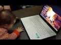 Малышка и Компьютер! Хакер Подрастает! Смешно! Baby and Computer ...
