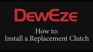 How to Install a Replacement Clutch | DewEze Hydraulic Solutions | Powered By Harper Industries