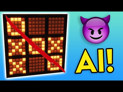I Made a Tic-Tac-Toe AI with Minecraft Redstone!