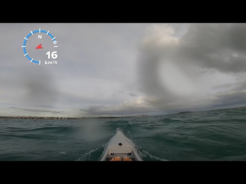 Downwind with the Epic surfski V7!