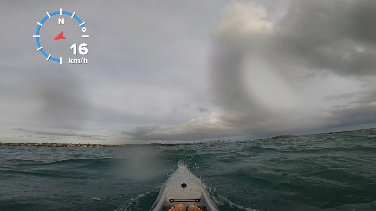 Downwind with the Epic surfski V7!