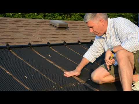 Pool Solar Panel - A How to Fix