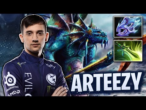EG.Arteezy - Slardar Offlane Pro Gameplay | IMMORTAL Rank Dota 2 7.28 Top MMR