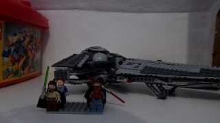 preview picture of video 'Lego star wars Sith infiltrator 7961'