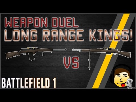 [BF1] Weapon Duel - Selbstlader M1916 Marksman vs Mondragon Sniper - Best Long Range DMRs!