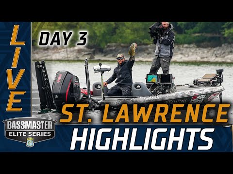 Day 3 - Bassmaster LIVE Highlights - St. Lawrence River