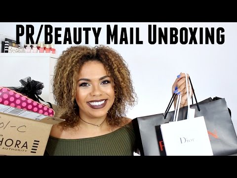 Beauty Mail Unboxing/PR Haul! | samantha jane Video