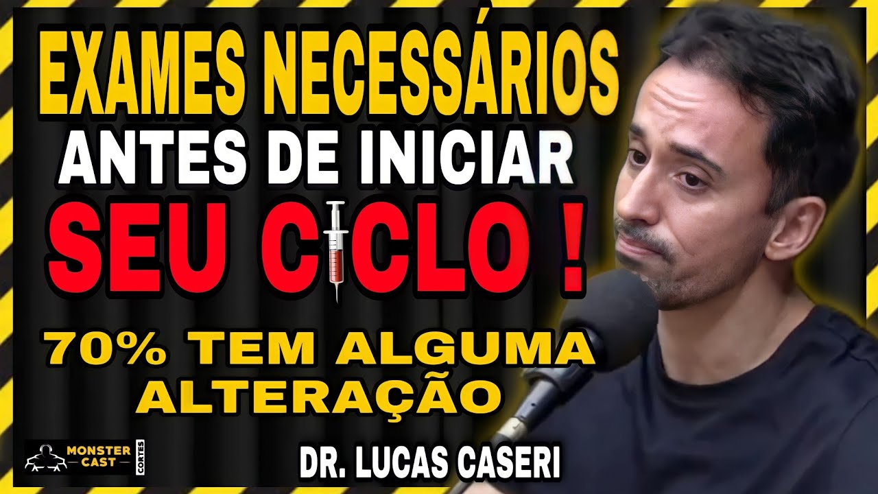 QUAIS EXAMES NECESSÁRIOS ANTES DE CICLAR ? Dr. LUCAS CASERI
