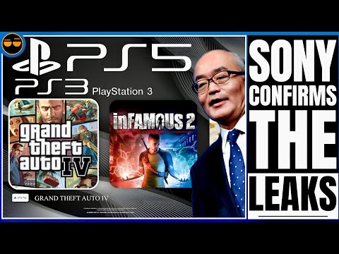 PLAYSTATION 5 - EXCITING NEW PS3 PS5 BACKWARDS COMPATIBILITY UPDATE !? / PS1 PS2 PS3 ON PS5 GRAPHIC…