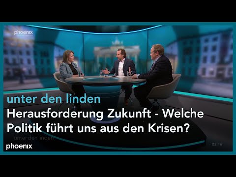 unter den linden: Herausforderung Zukunft - Welche Politik führt uns aus den Krisen?