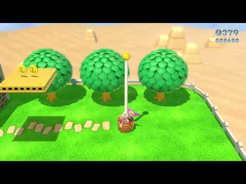 Super Mario 3D World (Switch) 2-3 Peach Speedrun - Time: 21