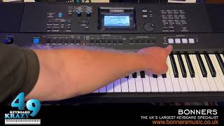 Video thumbnail for Yamaha PSR-EW425 Keyboard - Tutorial Part 1/2 by KeyboardKrazy49