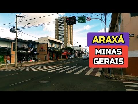 ARAXÁ MINAS GERAIS - CENTRO DE ARAXÁ MG - PONTOS TURÍSTICOS DE ARAXÁ - CIDADE DE ARAXÁ MG