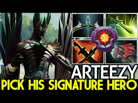 ARTEEZY [Terrorblade] Try Hard Pick His Signature Hero Raid Boss Dota 2