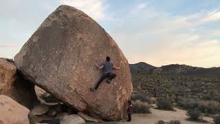 Video thumbnail of Prince Fari, V6. Joshua Tree
