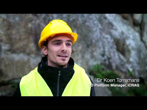 What is the iCRAG 3D geological model?