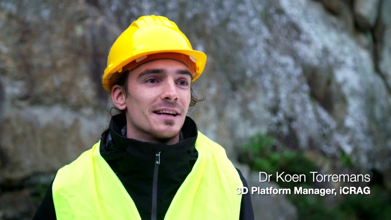 What is the iCRAG 3D geological model?