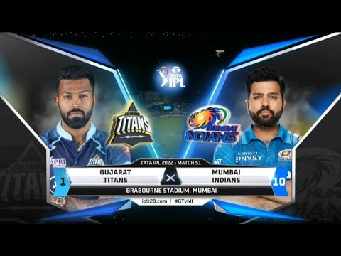 GT VS MI IPL MATCH 51 HIGHLIGHT || IPL 2022 || GUJARAT VS MUMBAI ||