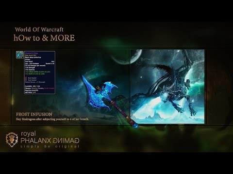 hOw to-Shadowmourne Shadow's Edge - Frost Infusion - Icecrown Citadel 25(Heroic) - Sindragosa