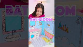 💖 Make a Cute Paper House for Your Barbie Doll! 🏠🎨