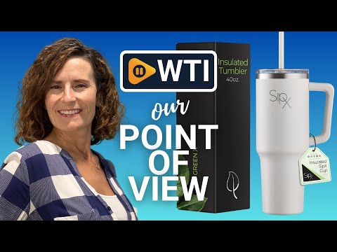 SIPX™ Insulated Tumbler With Lid And Straw - WTI product video review