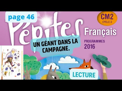Lecture / un géant dans la campagne / page 46 / pépites cm2.