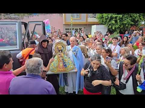 Visita Matutina de la Virgen de Zapopan a la parroquia Nuestra Señora de La Asunción colonia Oblatos