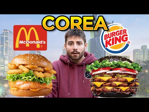 McDONALD VS BURGER KING in COREA