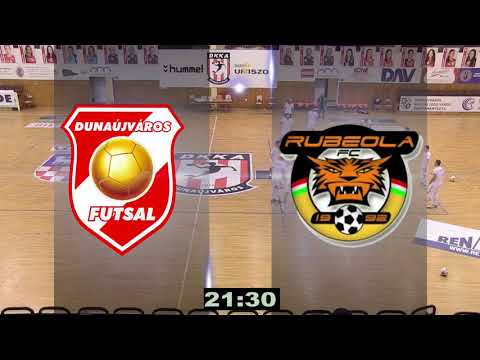 Dunaújváros - RUBEOLA FC CSÖMÖR futsal mérkőzés (12:4)