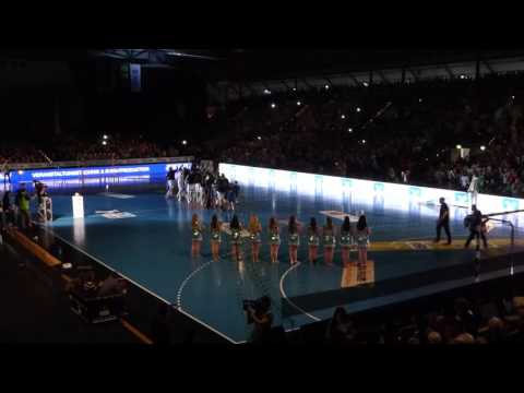 Spiel SC Dhfk Leipzig gegen THW Kiel