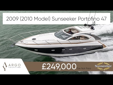 2009 (2010 Model) Sunseeker Portofino 47 'Magic Sun' | FOR SALE NOW in Swanwick, UK | Argo Direct