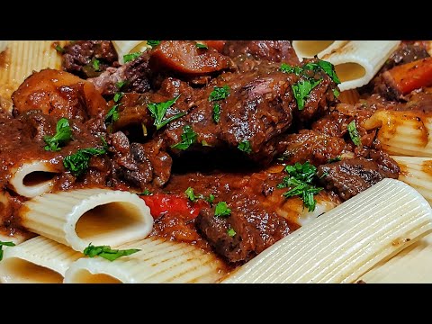 RED WINE-BRAISED BEEF RECIPE/Step by Step on How to Make a Delicious Braised Beef