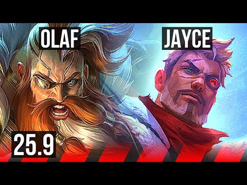 OLAF vs JAYCE (TOP) | 7/1/4 | KR Master | 25.9