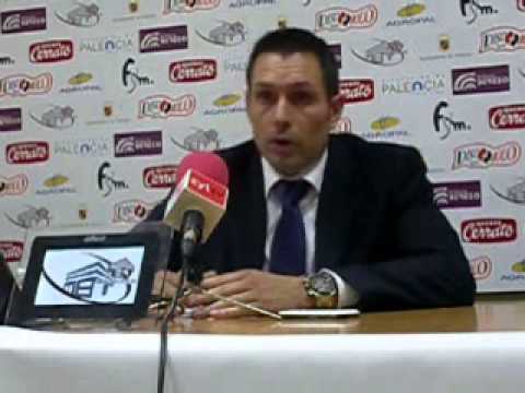 Adecco Oro 13/14_J05: Quesos Cerrato PALENCIA - Leyma Natura Básquet CORUÑA (rueda de prensa)