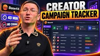I Built a Creator Campaign Tracker With Base44 in 40 Minutes (No Coding!)