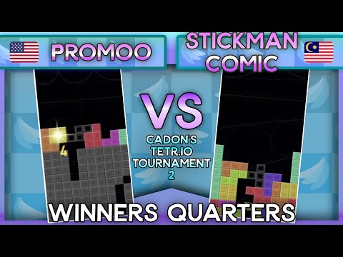 Cadon's Tetr.io Tournament 2 - Promo Vs. StickmanComic - Winners Round 3