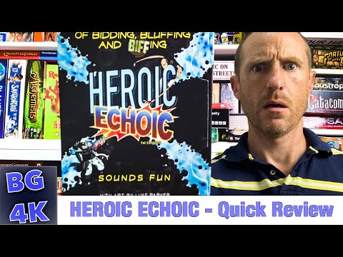 Heroic Echoic - Boardgames4K Quick Review 